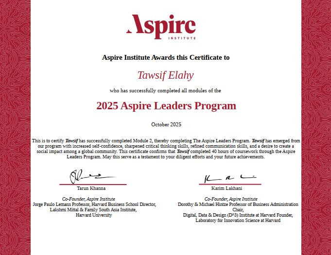 Aspire Leaders Program at Aspire Institute
